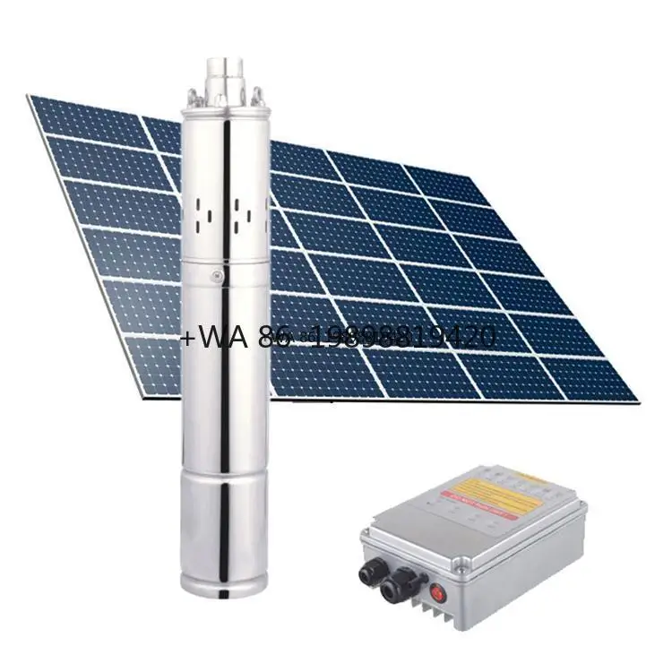 

CHEERS 4 Inches Screw Solar Powered Water Pump for Agriculture