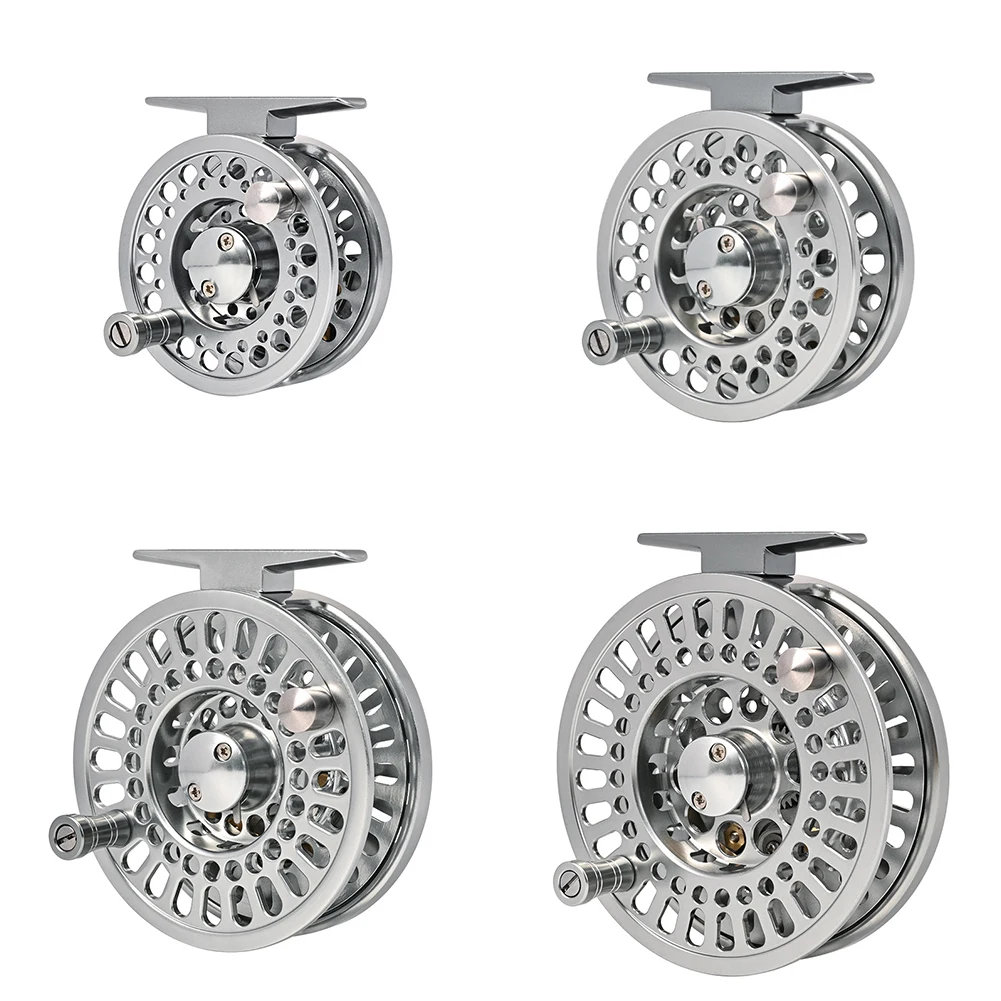 

ART Aluminum Alloy CNC Fly Fishing Reel Super Large Arbor WITH SOUNDD EVICE Fly Fishing Reel Fishing Tools