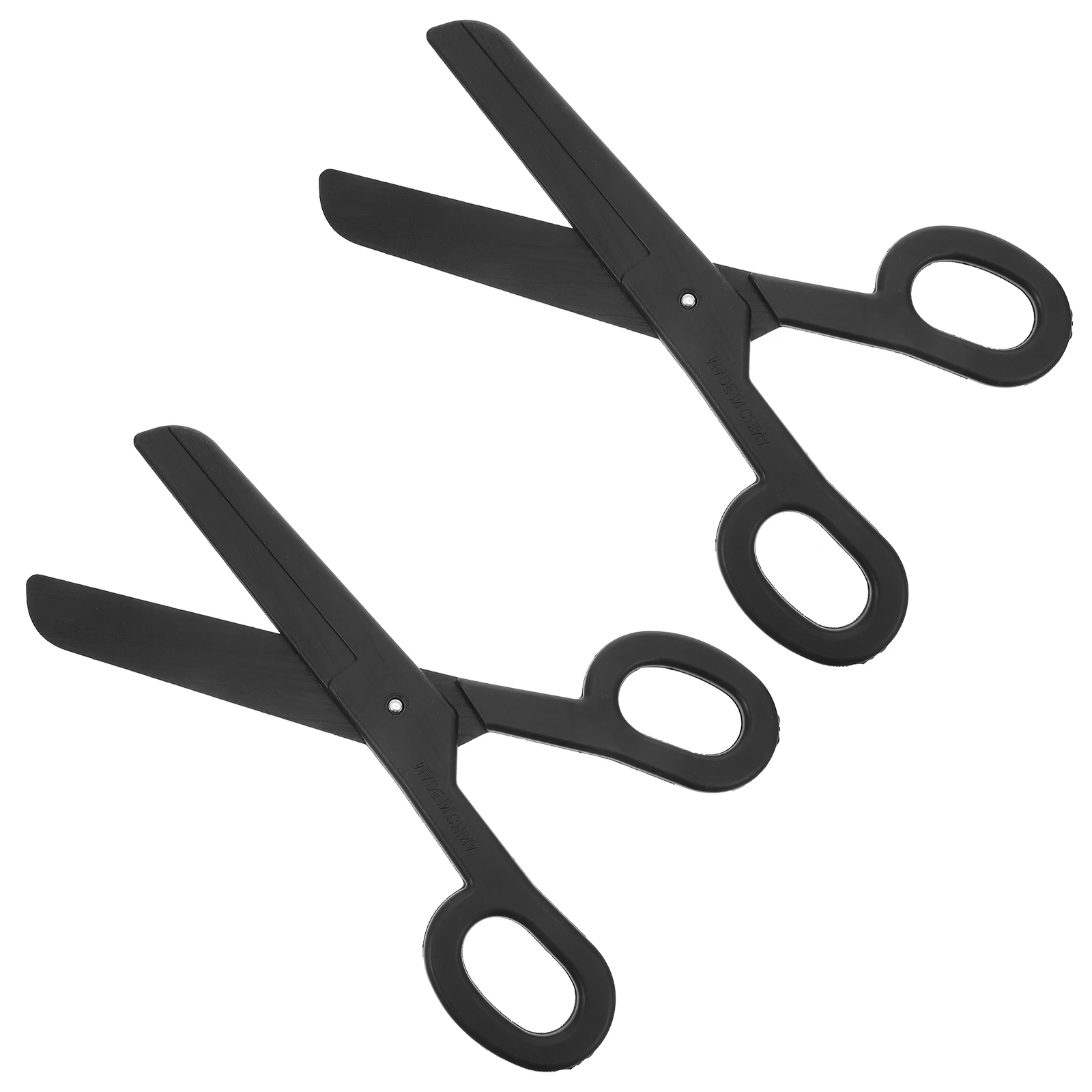 

2 PCS Clown Scissors Props Carnival Costume Accessories Circus Photo Booth Accessory Decorations