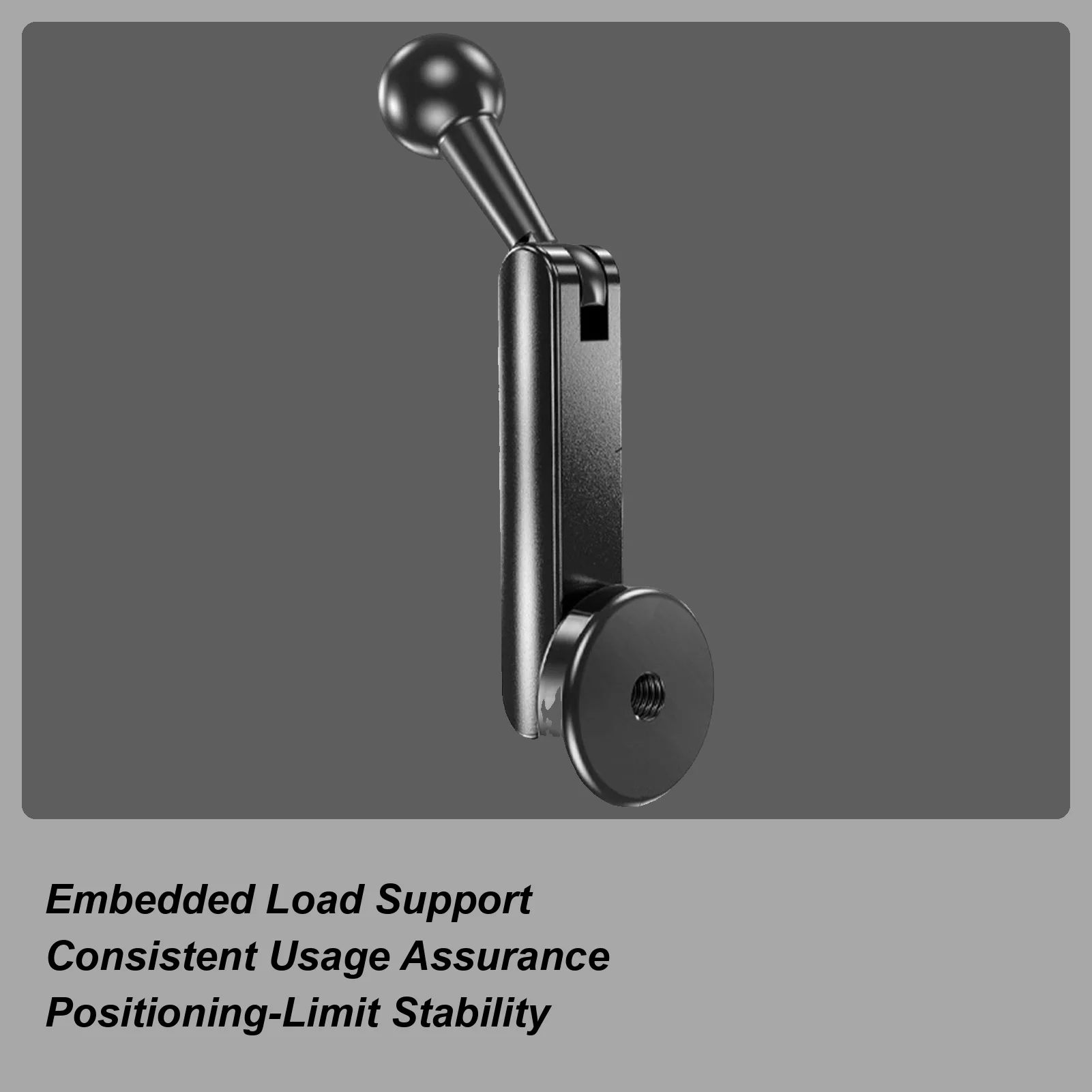 

Ball Mount Extension Arm Aluminum Alloy Connector Auto Swirl Head Phone Holder Arm For Air Outlet Vent Clamp Cradle Truck Auto