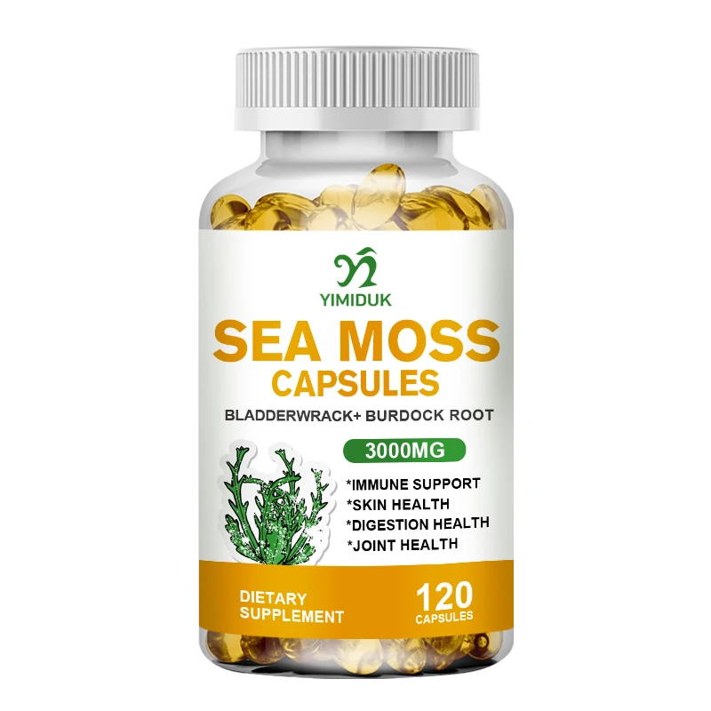 

Добавки в капсулах из ирландского мохового моха с мочевым водорослением и корнем лопухи, поддерживает ежедневное здоровье, кожу и энергию, улучшают иммунитет