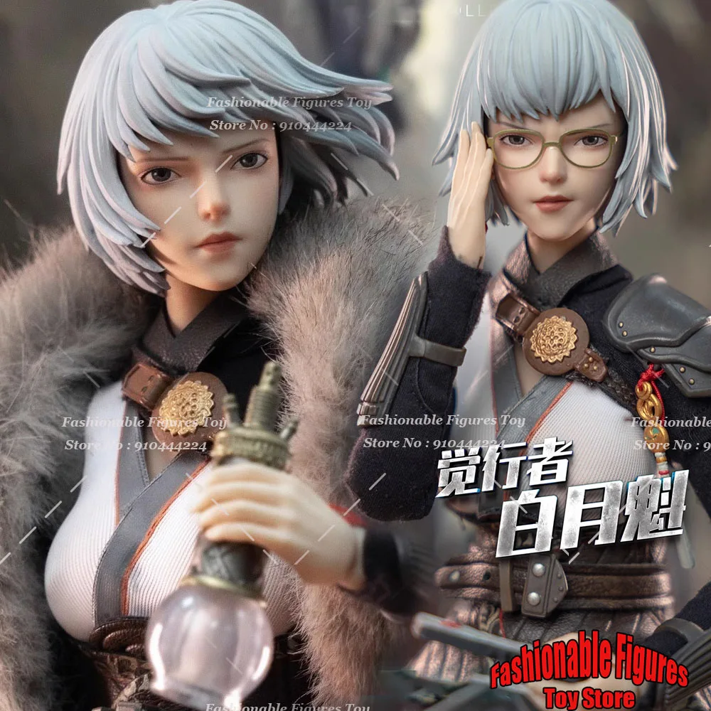 

Genesis Emen LL-BYK02 1/6 Women Soldier Ling Long Genius Brain Scientist Anime Dolls Full Set 12Inch Action Figure Collection