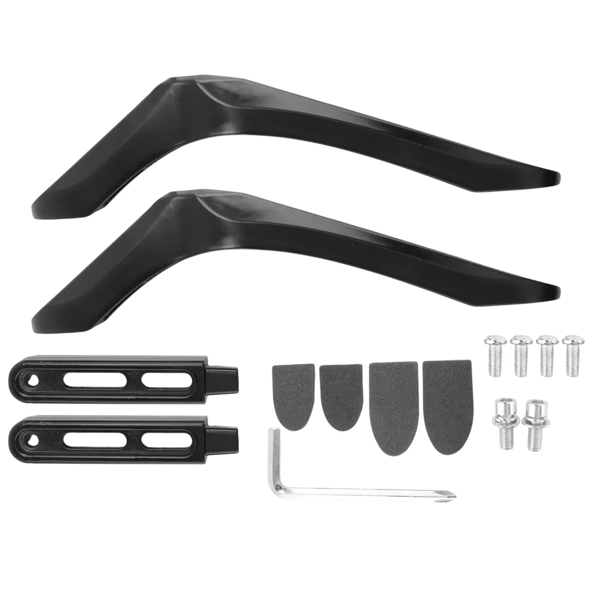 Y59ASteel Base de TV para suporte de tela de pedestal LCD Home Universal Monitor Riser para 32 a 65 polegadas