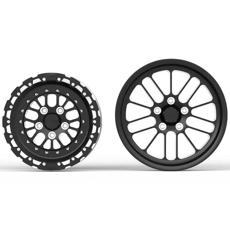Forged Beadlock Wheels 15x9.5/17x4.5 5x120 Backspace 7.25/2.25 3-Piece/1-Piece Staggered Setup Rims Forged Wheels for