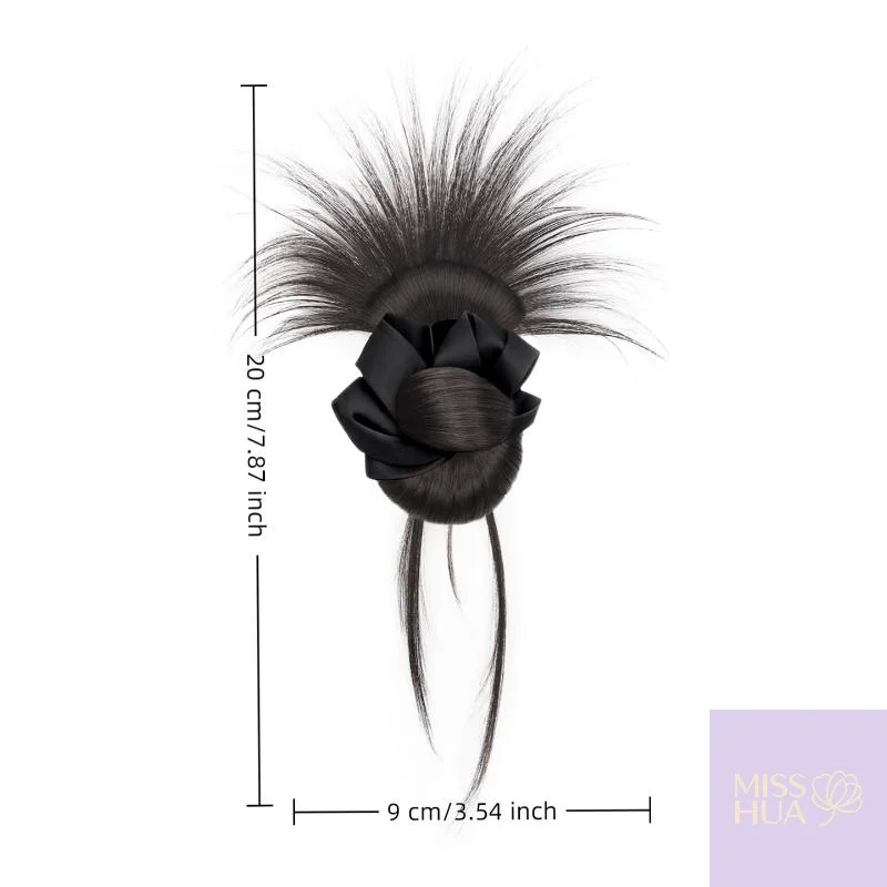 2025 هوا YYY الاصطناعية فوضوي كعكة مخلب كليب مع عقال شعر مستعار طبيعي وصلات شعر حفلة الاستخدام اليومي ارتداء للنساء الفتيات