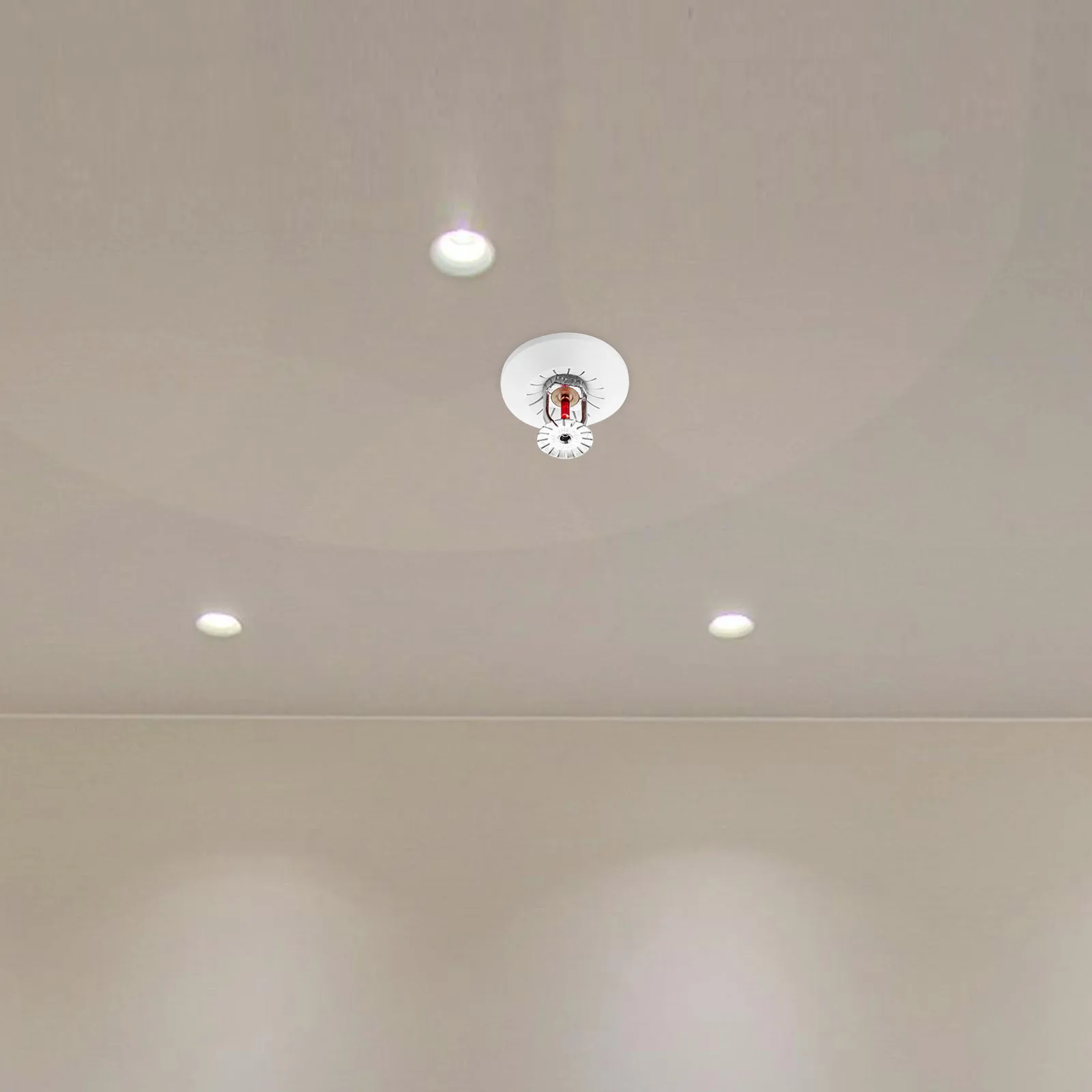 

10 Pcs Fire Sprinkler Nozzle Decorative Cover Plates Protective Small Flange Replacement Hole