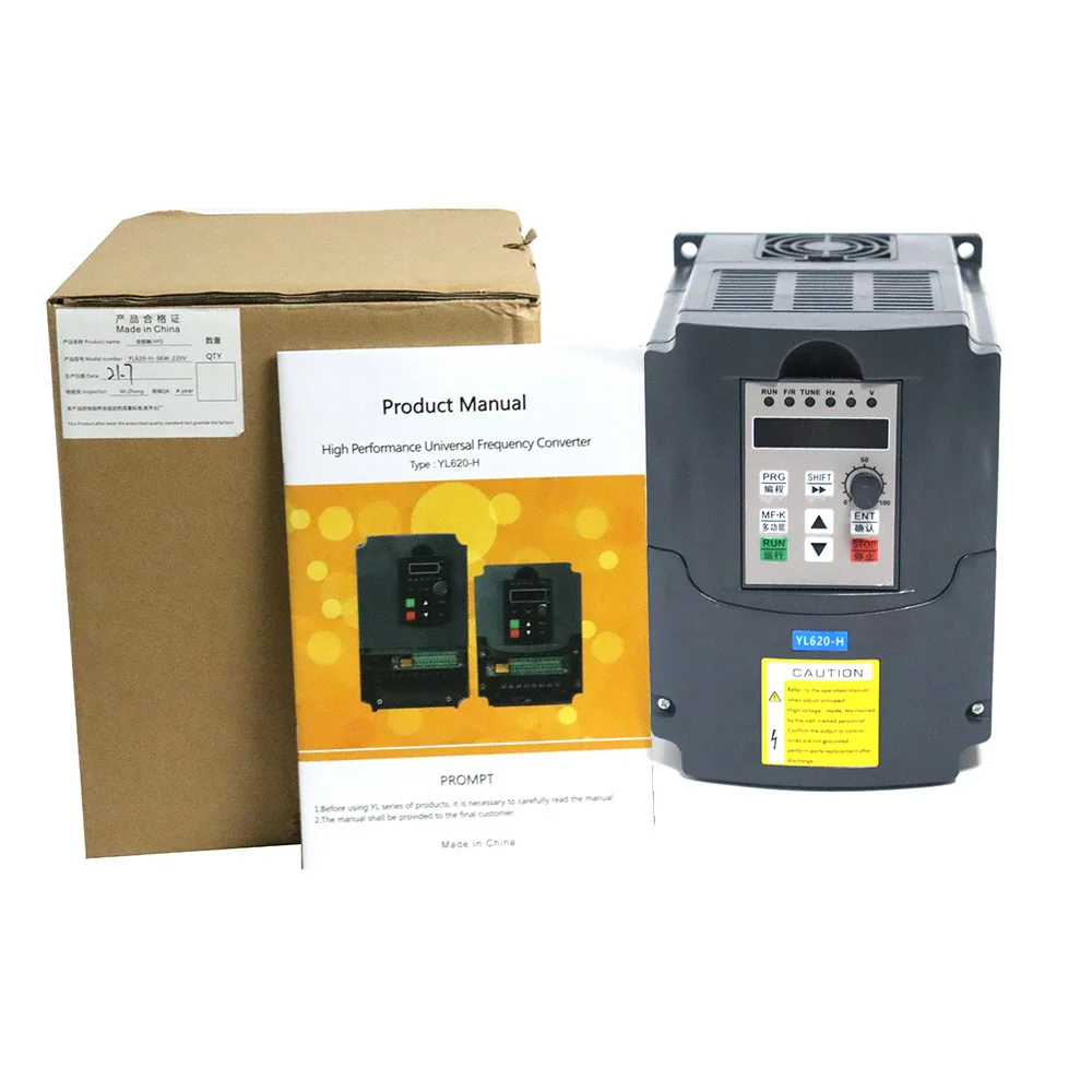 

220 В/110 В 2,2/5,5 кВт инвертор однофазный в 3-фазный векторный преобразователь 3PH VFD 10A 0-3200 Гц выход с регулируемой частотой