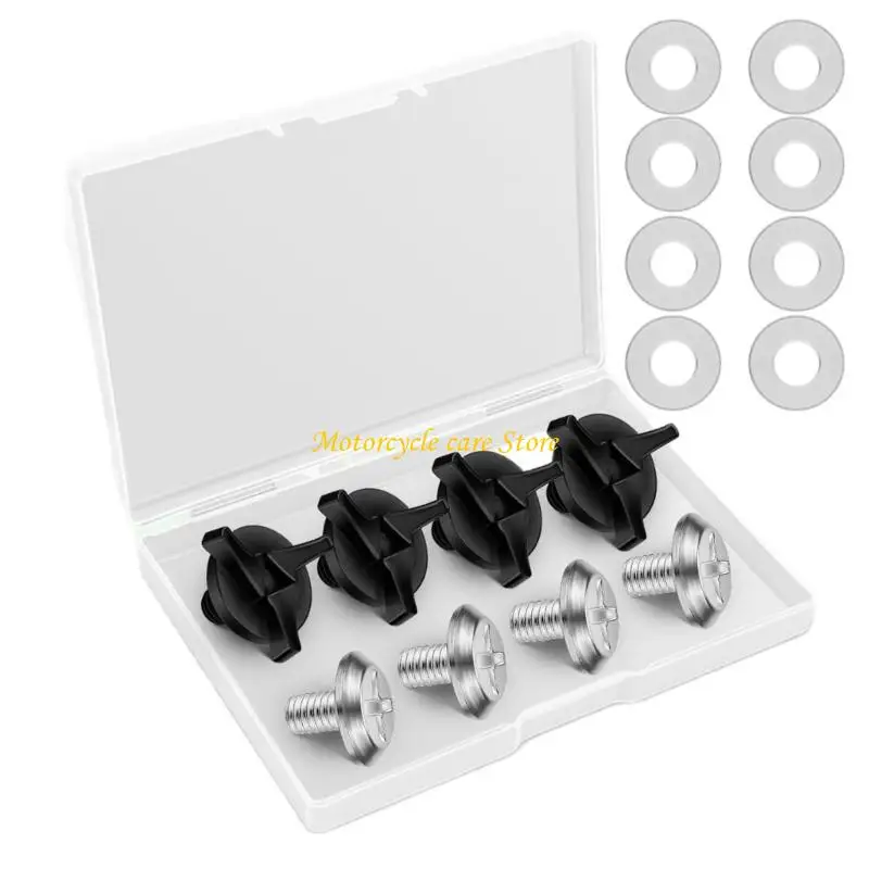 

U75F Multipurpose Adjustable Motorcycle Helmets Visor Fixing Screws With Washers Hardware Comprehensive Replacement Accessory