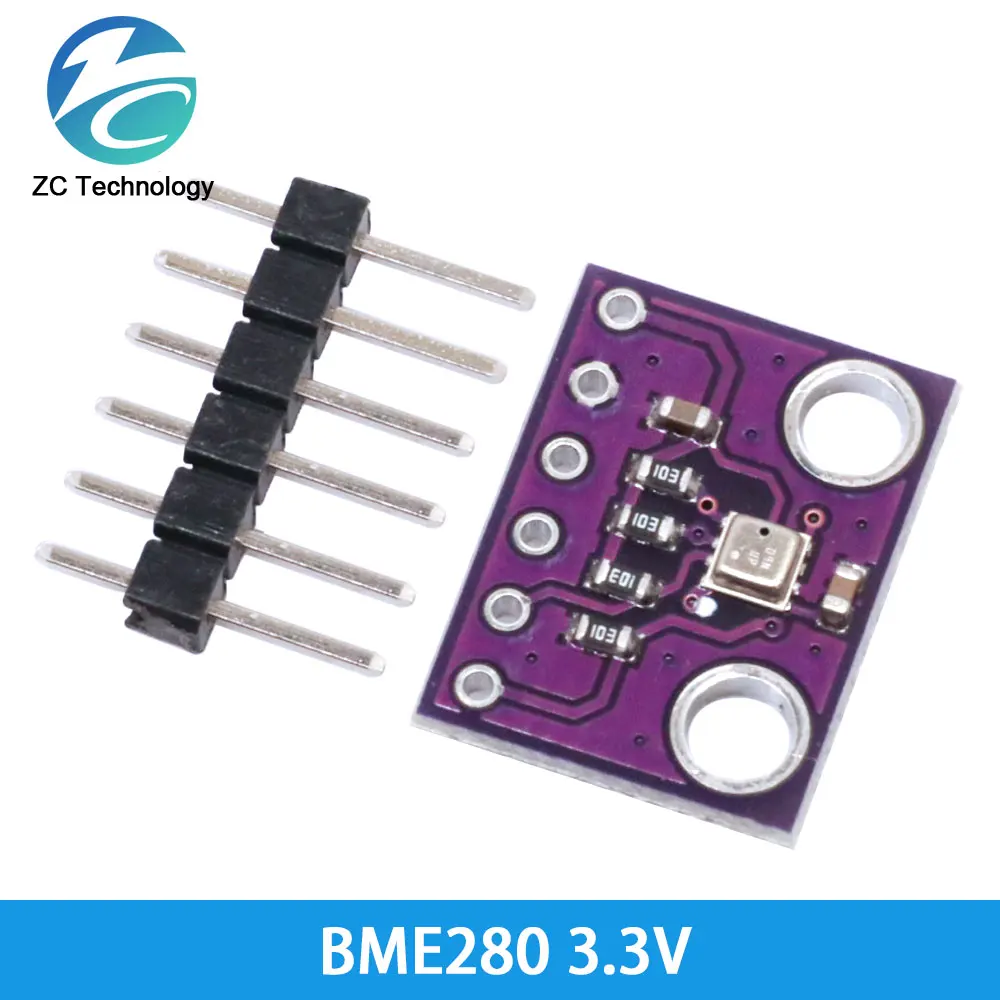 BME280 5V 3.3V Digital Sensor Temperature Humidity Barometric Pressure Module I2C SPI