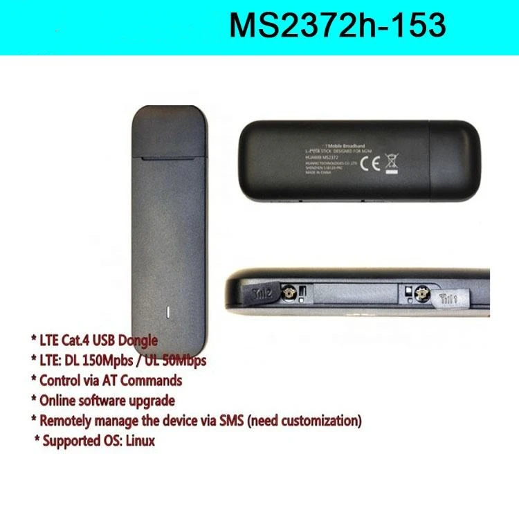 MS2372 MS2372h-153 4G LTE Cat4 Industrial IoT Dongle for Huawei