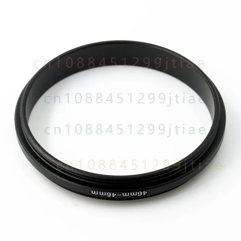 FOR 46-46 Male to Male 46mm x0.75 - 46mm x0.75 Double Outer Thread Lens Adapter Ring
