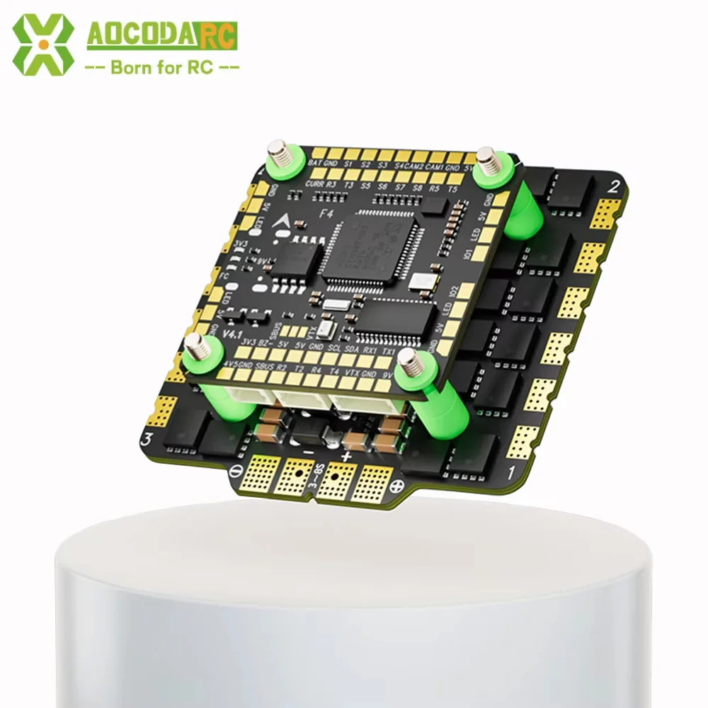 Aocoda-RC F4100/F480 V4 Stack F405 V4 FC AM32 80A/100A 4in1 ESC