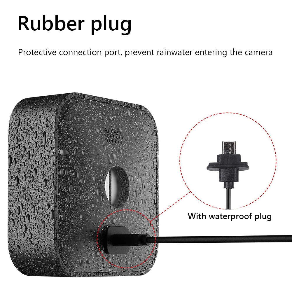 لوحة خلية شمسية قابلة لإعادة الشحن 15 وات ، 5 فولت ، كابل ، مع شحن 4 أمتار ، قابس مطاطي للوميض الخارجي 4 الجيل الرابع