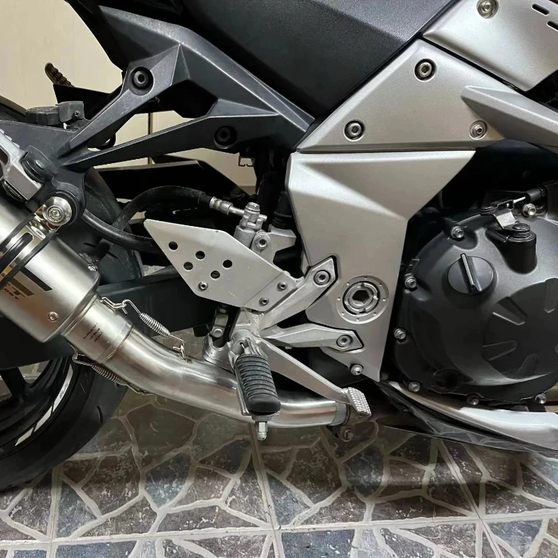 كاتم صوت عادم الدراجة النارية ، أنبوب الوصلة الوسطى ، ملامس لكاواساكي Z800-من أجل Z750-من
