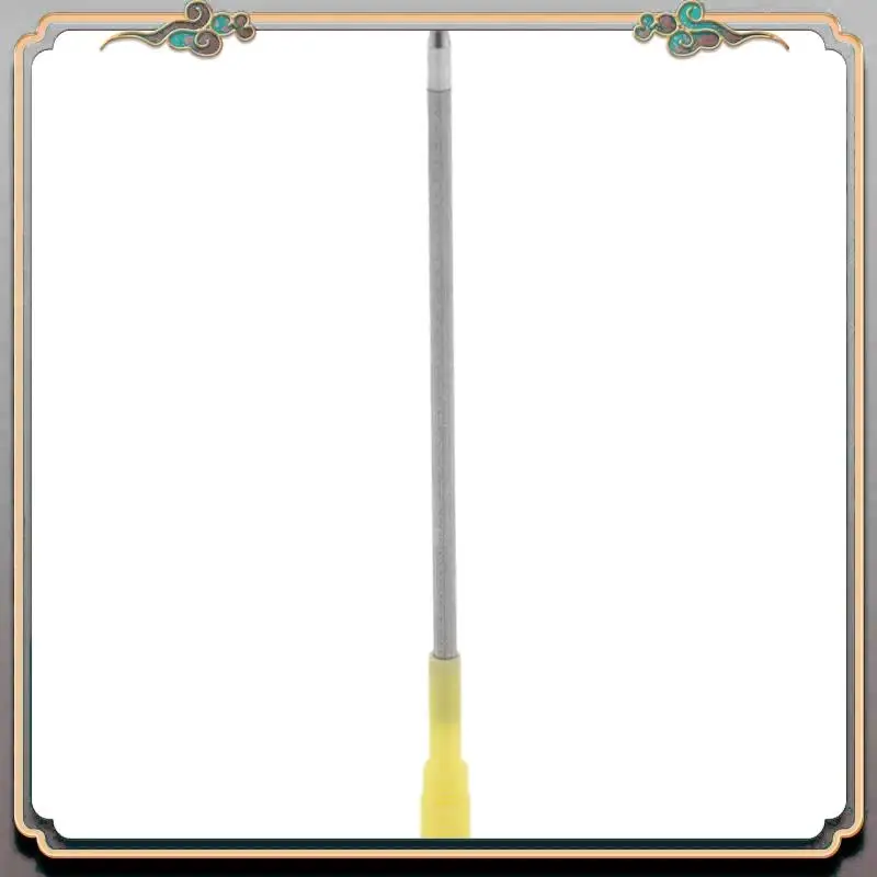 

A46M-100 Pieces 3.2 Inch Black And Blue Ink Ballpoint Pen Replacement Refills Smooth Writing Ball Point Pen Refills