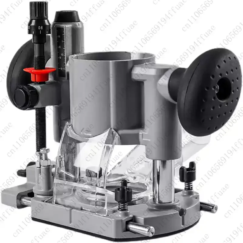 Wood Router, Aluminum Plunge Router Bracket Handheld Electric Woodworking Trimming Machine Base