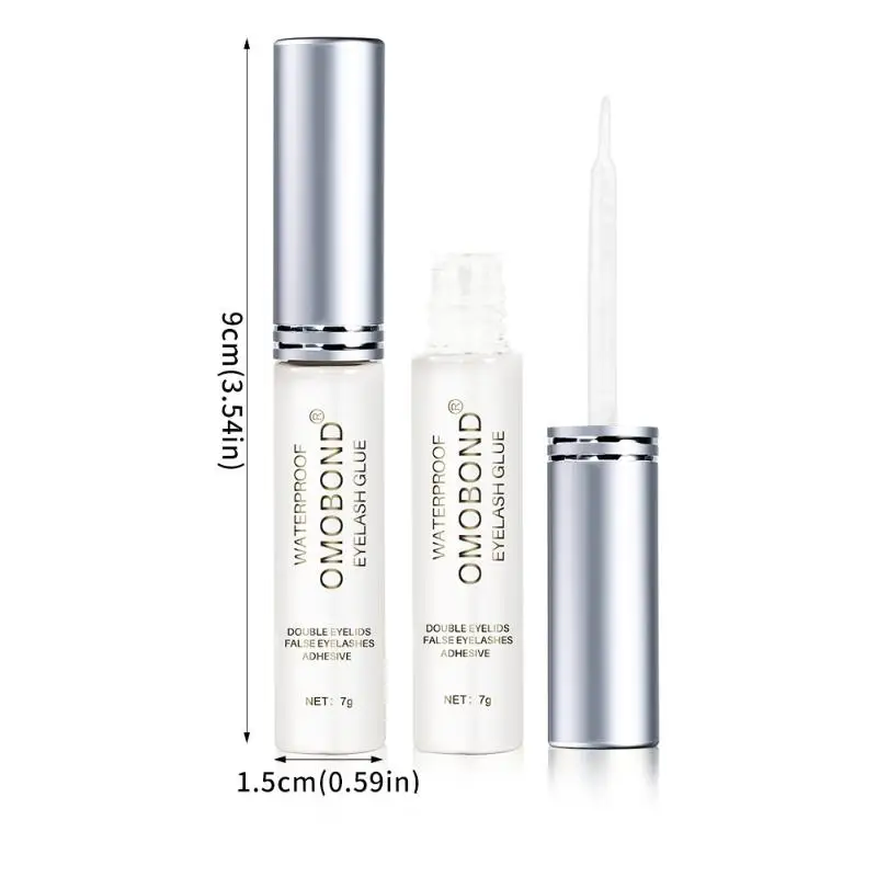 CCHATM 1/3pcs 7g False Eyelash Glue Quick Dry Eyelashes Glue Waterproof Invisible Lasting Strong Lashes Glue Makeup Beaut Tools