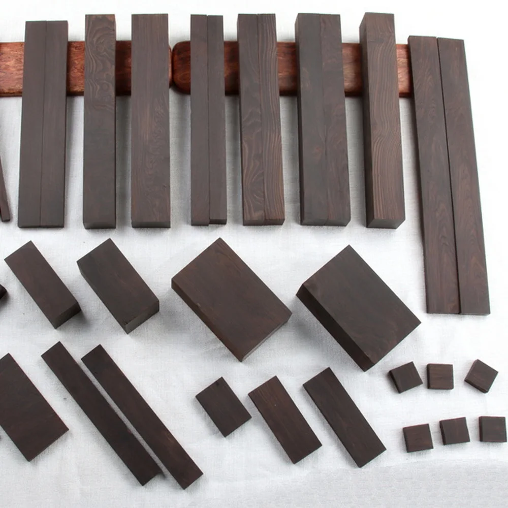 Purple Sandalwood  DIY High-Density Carving Wood Black Craft Making Knife Handle Handmade Crafts Material