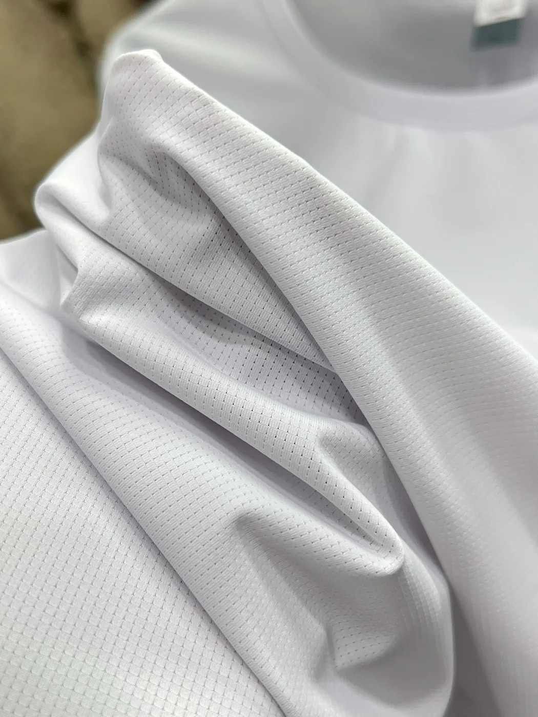 Outdoor High-Quality Ice Silk Men's T-Shirt Quick-Dry Breathable Micro-Pore Structure Cool Sensation Technology Short Sleeve