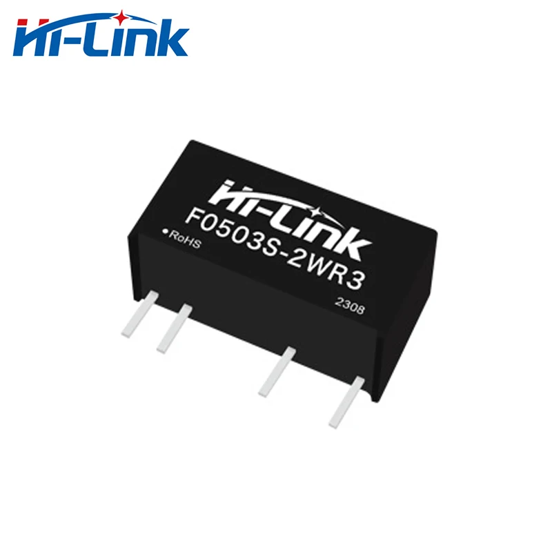 CE UL Hi-Link 3000V 1W 5V إلى 3.3V/5V/9V/12V/15V/24V F0505S-2WR3 F0512S-2WR3 F0524S-2WR3 DC DC وحدة إمداد الطاقة