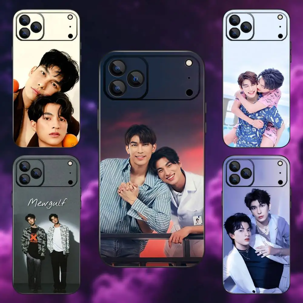 

M-Mewgulf Phone Case For iPhone 17,16,15,14,13,12,Pro,Max,Plus,E,SE4,Air,Mini Black Soft Box