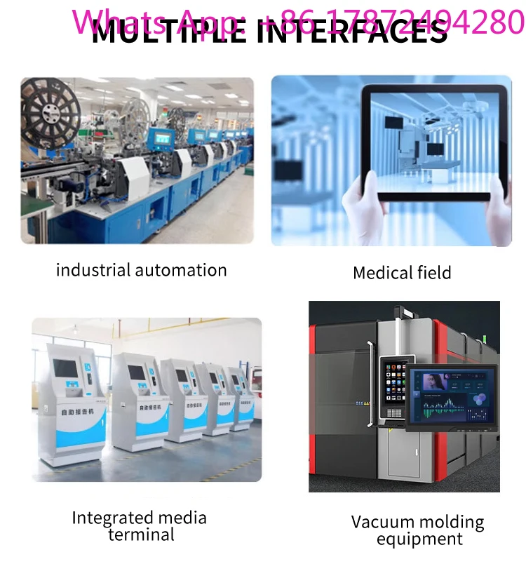 Industrial 10.1 inch touch  with 1280*800 plastic case capacitive touch screen display
