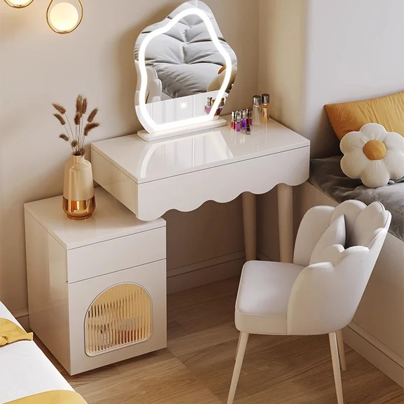 Nightstands Mobile Dressing Table Accessories Luxury Console Dressing Table Cosmetic Comodas Con Cajones Bedroom Set Furniture