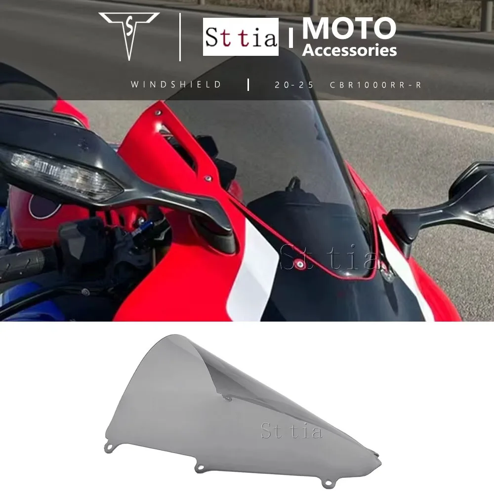 

For Honda CBR1000RR-R Fireblade SP 2020-2026 R-Racing Motorcycle Windscreen Windshield Fairing CBR 1000RR-R Front Wind Screen