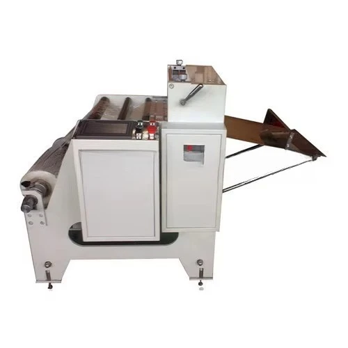 Plastic PE PP Pet PVC OPP Film Sheet Cutting Machine
