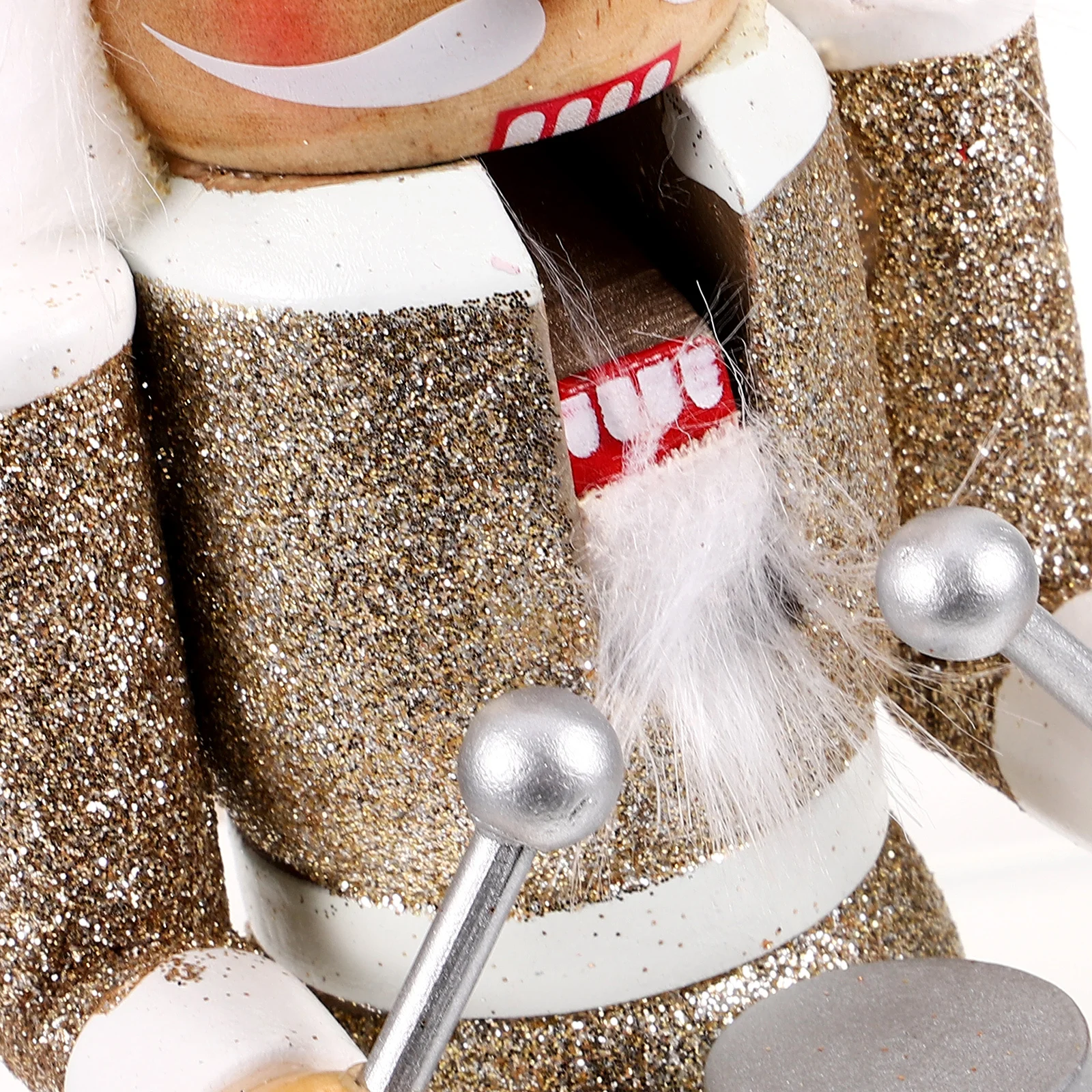 

Vintage Decor Walnut Soldier Xmas Wooden Nutcracker Figure Christmas Figurines Desktop