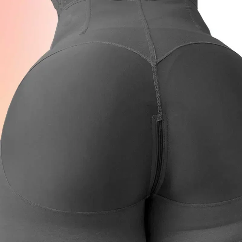 High Compression Shapewear Fajas Colombianas Butt Lifter Lace Waist Trainer Body Shaper Corset for Tummy Control Panties Girdles