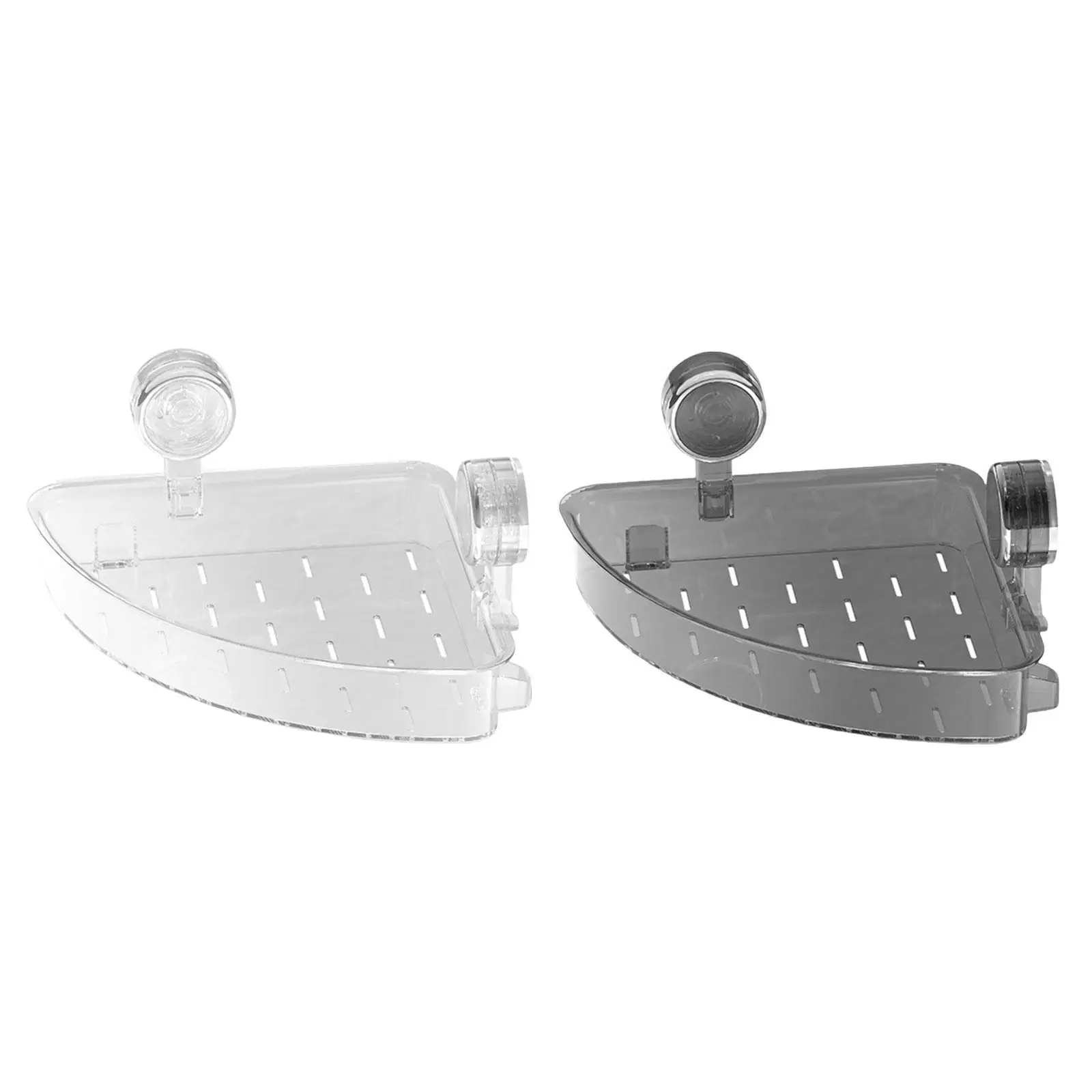 

Suction Cup Corner Shelf Bathroom Shower Organizer Detachable Shower Shelf