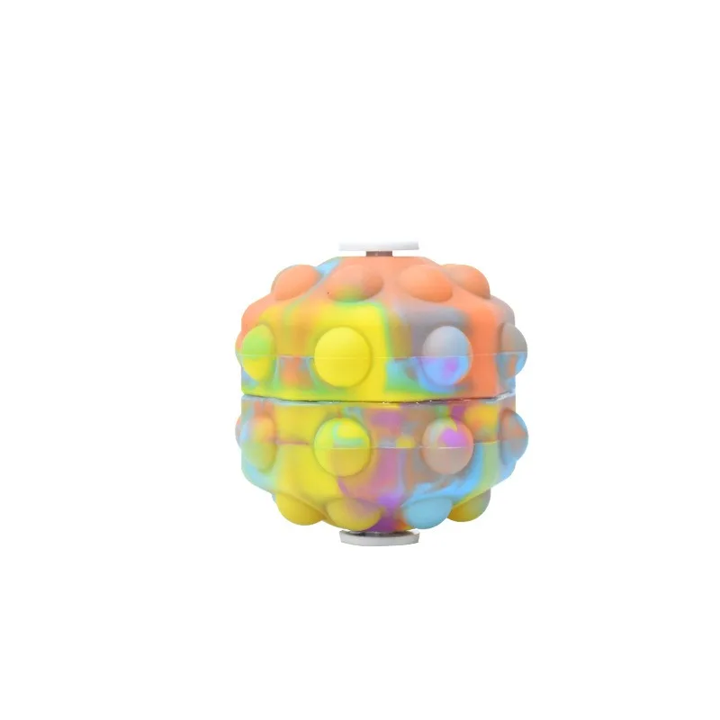 Novo 3d pop luminosa pitada bola fidget brinquedos silicone pops empurrar bolha bolas de incandescência anti-stress ventilação brinquedos para crianças adultos presentes