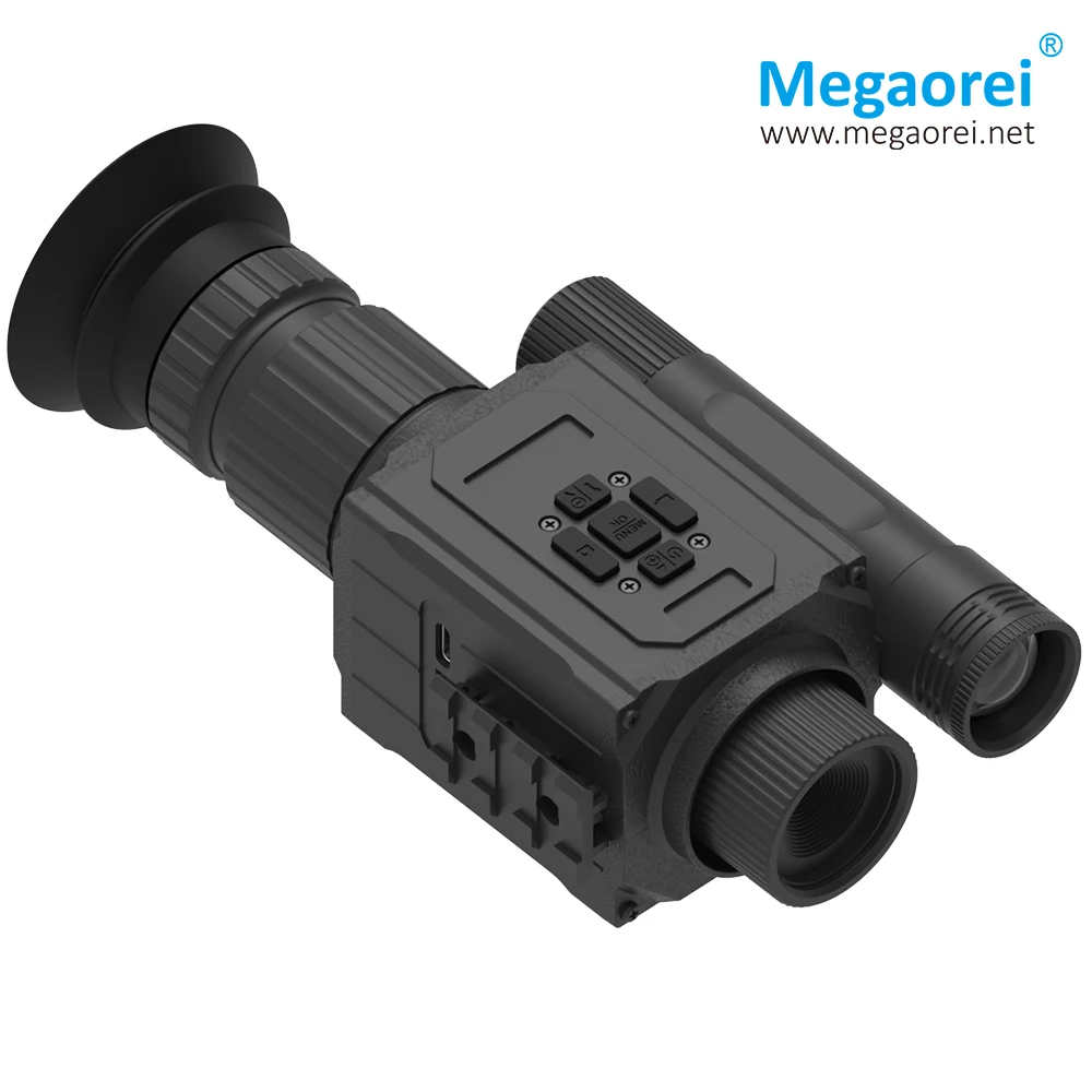 Megaorei NK008 Monocular Night Vision Scope 1080P HD Optics Camera 850nm 940nm IR Riflescope red dot Tactical Laser for Hunting