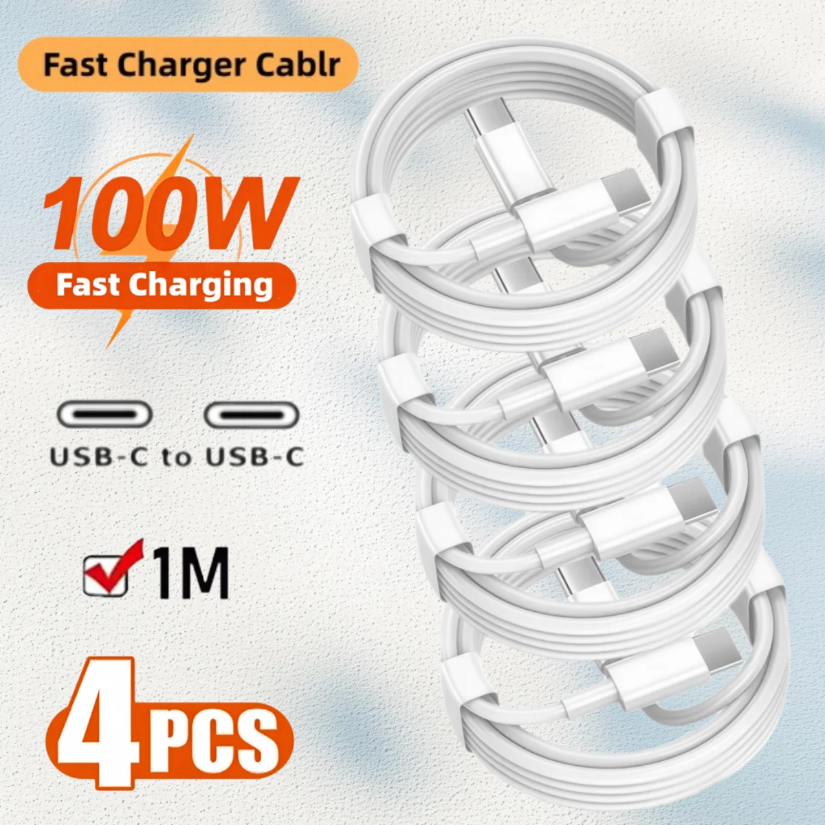 4PCS Pd 100W Type C…