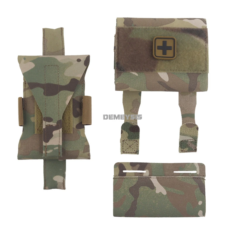 Bolsa médica táctica MOLLE para primeros auxilios y torniquete - imagen 4