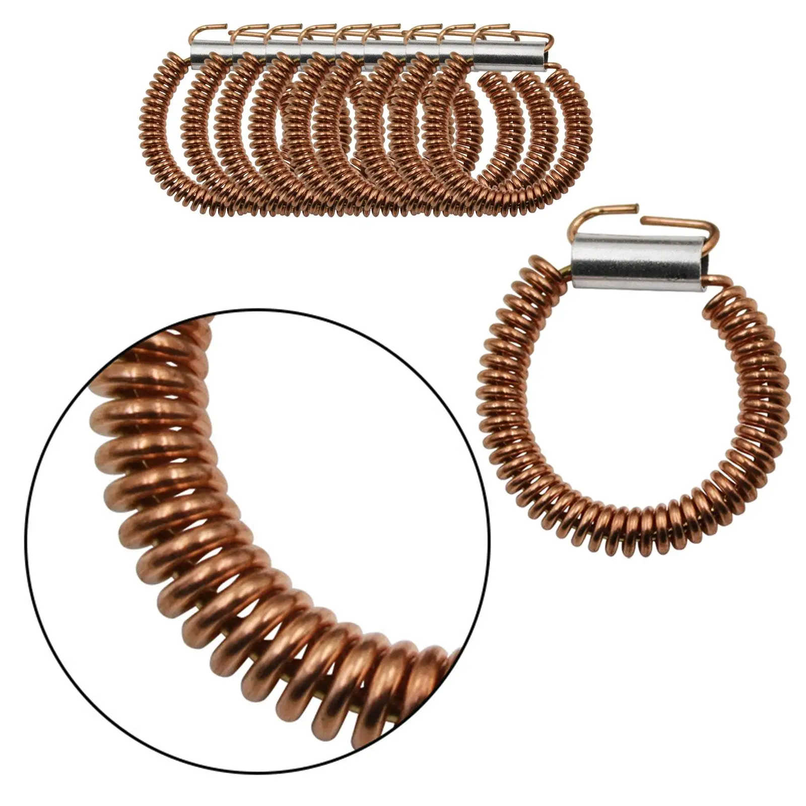 10 Pieces Tension Springs Replacement for Electric Angle Grinder Easily Install , Outer Diameter 17mm, Inner Diameter 12mm