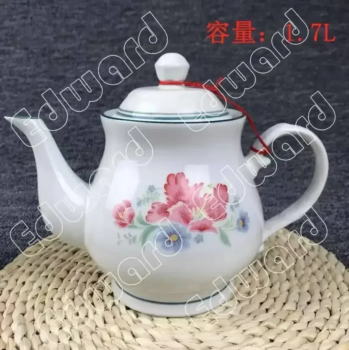 Teapot Relief Style Cup Mug Coffee Pot Jug Jar Modern Style Ceramic Milk Pot Simple Style Waterpot Cup Mug Household Use Teapot