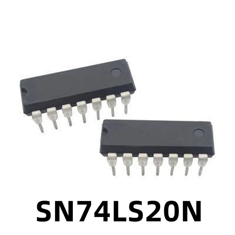 1PCS SN74LS20N 74LS20 Inline DIP-14 Logic Chip Brand New