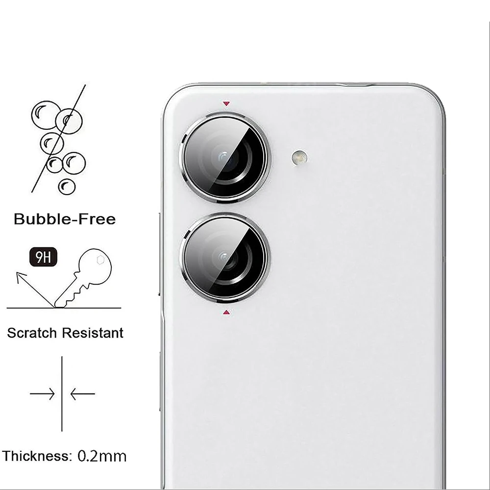 3D Camera Lens Protector For Zenfone 10 10Z Lens Protective Glass For Zenfone 9 9Z Camera Protectors