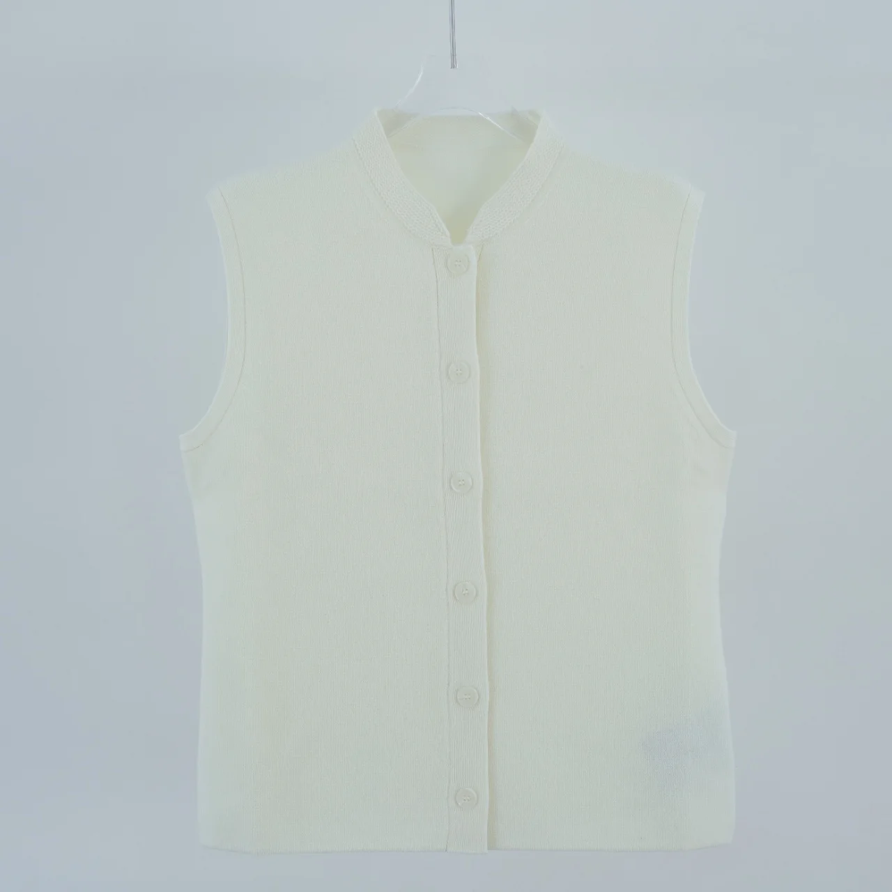 Women’s New-Arrival Knitted Vest – Sleeveless, Vintage-Style Business Top (2026)