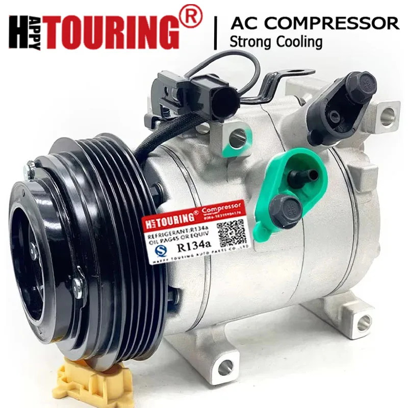

AC Compressor for HYUNDAI Grand i10 BA IA 1.0 97701B9000 97701-B9000 97701-B4000 F500-QADAA-03 F500QADAA03 F5009ADCA02