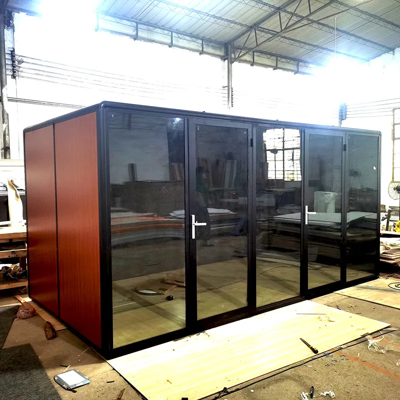Modern Portable Soundproof Phone Booth Outdoor Waterproof Office Silent Cabin Easy Assembly Disassembly Wholesale Manufacturer's