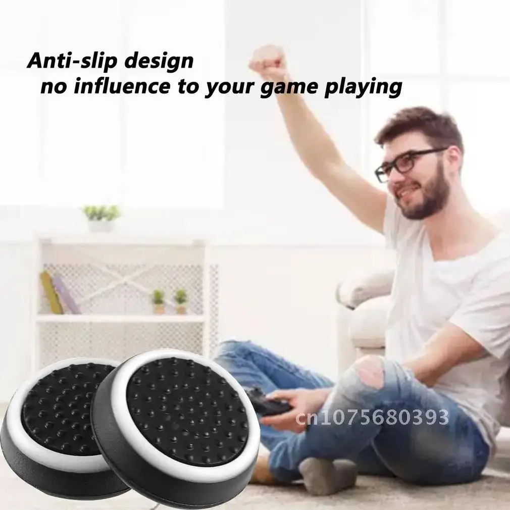 

Game Controllers 4pcs/lot Silicone Thumb Stick Grip Caps Protect Cover Accessory for PS4/3 for Xbox 360/for Xbox one