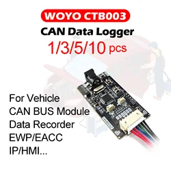WOYO 1/3/5/10 set CAN BUS Data Logger for All Car CAN BUS Module Data Transceiver Automotive Diagnostic Tool for EPS/IP/HMI...