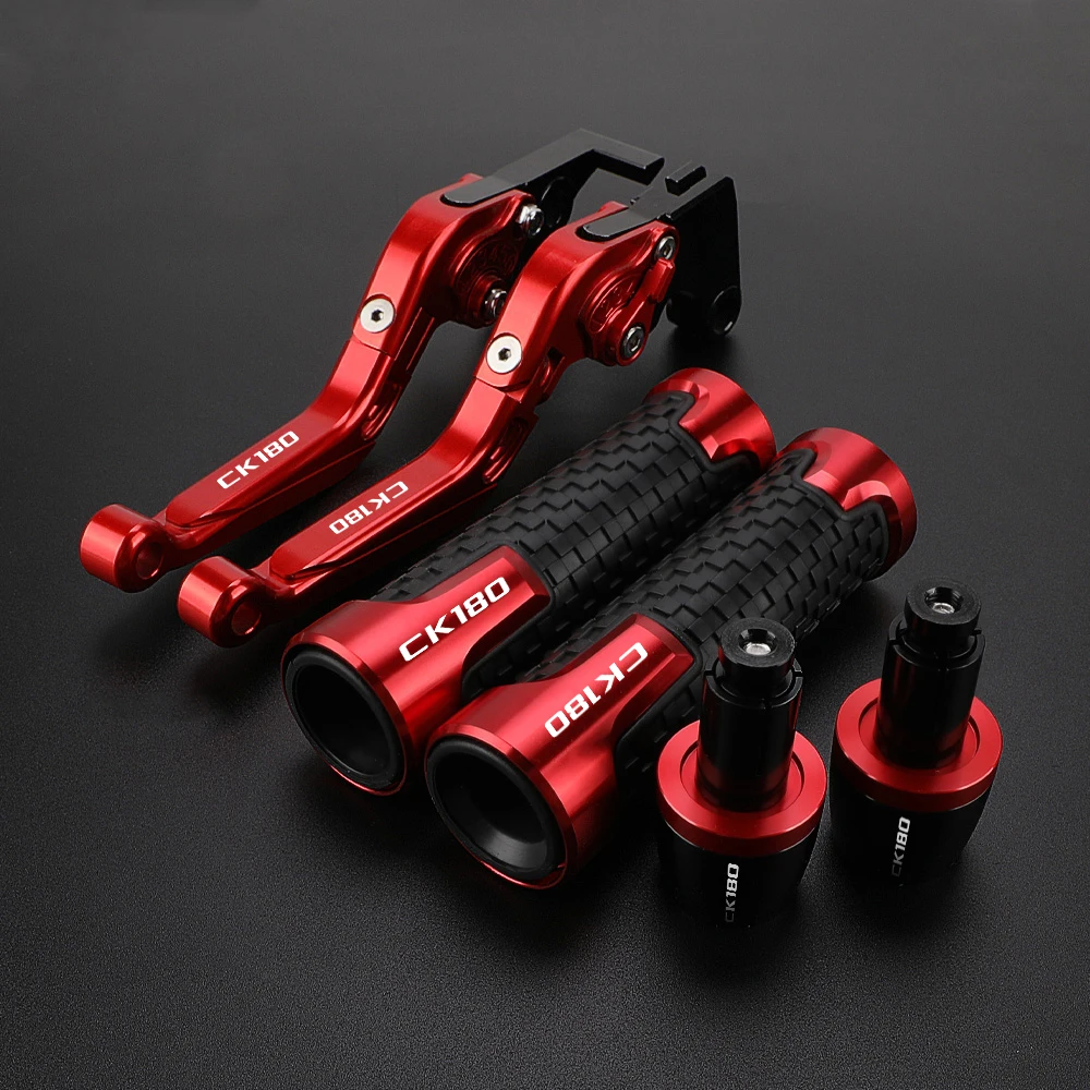 2024 2025 Motorcycle For KYMCO CK180 ALLYEARE 2022 2023 Brake Clutch Lever Handbar Ends Grips CNC Extendable Adjustable Levers
