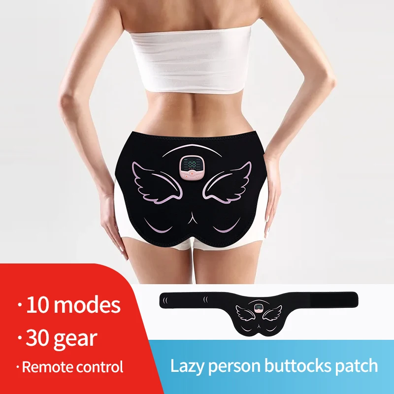 Elektrische Ems Heupen Trainer Butt Spierstimulator Usb Oplaadbare Billen Lifting Massage Toner Gewicht Fitness Massageapparaat Verliezen