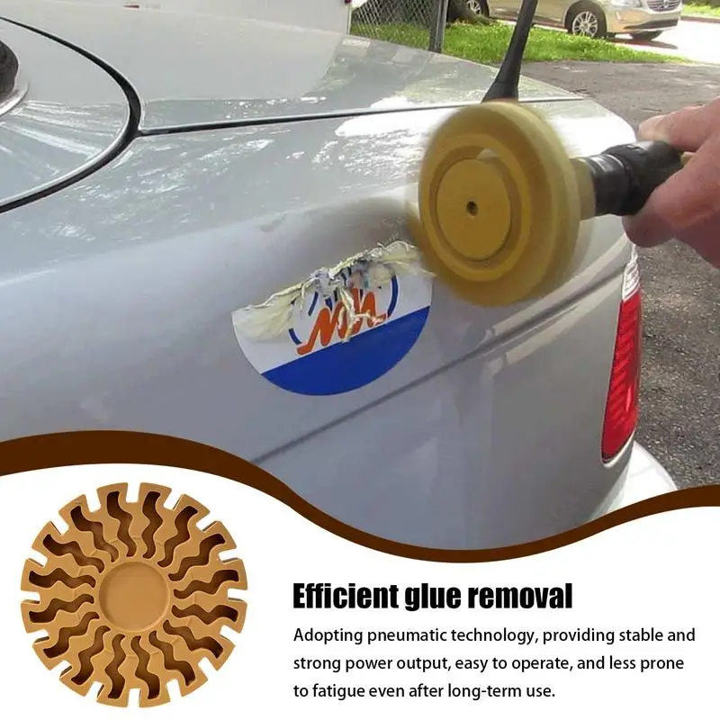 Rubber Wheel Decal Remover Eraser Wheel Rubber Car Drill Attachment Precise Efficient Wheel Sticker Remover For Boats RVs