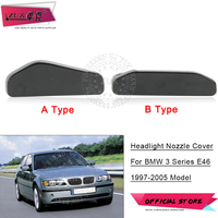ZUK Car Front Headlamp Washer Nozzle Cover Headlight Water Spray Jet Cap Lid For BMW 3 Series E46 316 318 320 323 325 328 330 M3