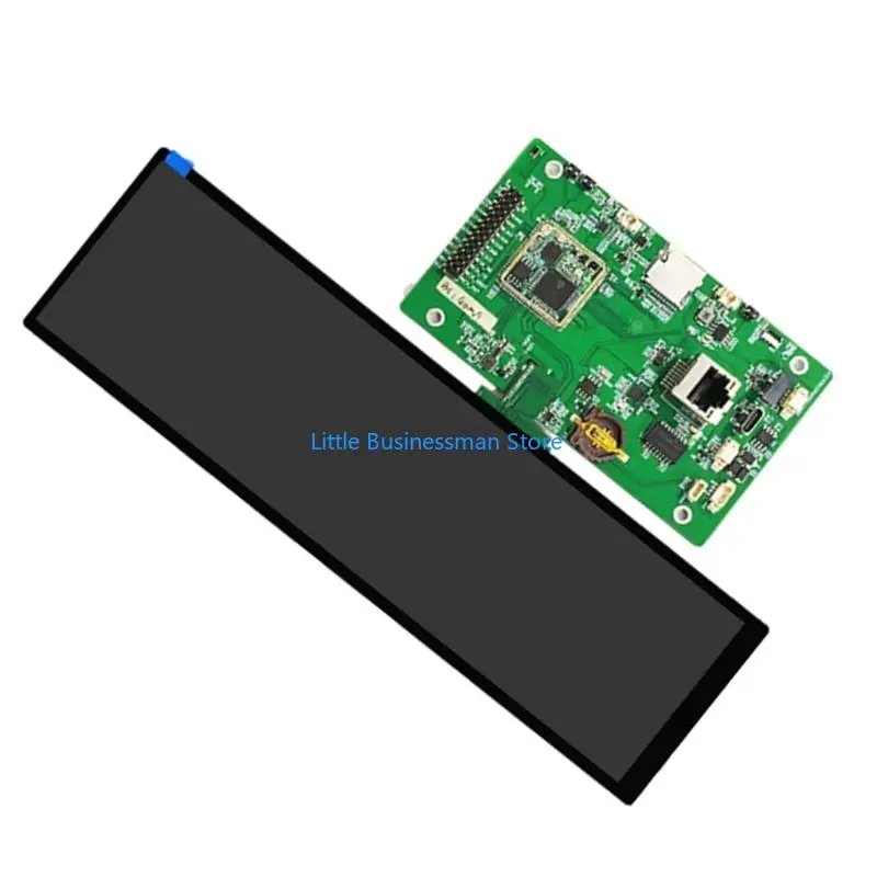 Vertikales Balken-LCD-Bildschirmsystem, 8,8 Zoll mit 480 x 1920-Ansicht für Controller-Board-Arbeit und Beschilderungszwecke – Detail 4